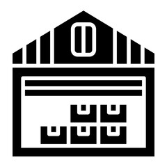 Warehouse Icon Style