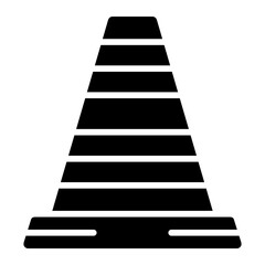 Traffic Cone Icon Style