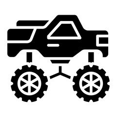 Race Truck Icon Style © designing ocean