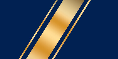 Luxury blue and golden background