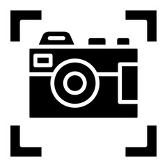 Camera Shot Icon Style