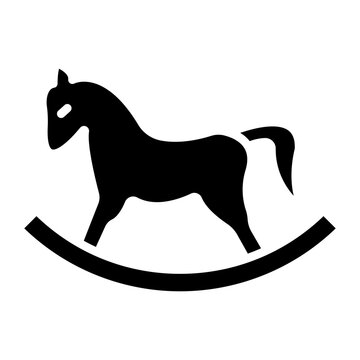 Toy Horse Icon Style