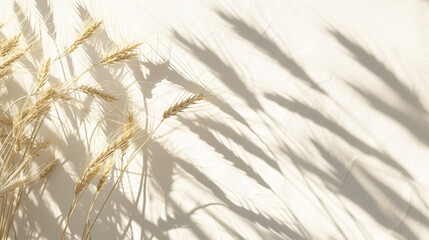 Fototapeta premium Shadow of wheat