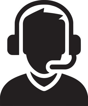 recommend clip art: Customer Support Agent Icon