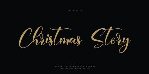 signature Font Calligraphy Logotype Script Brush Font Type Font lettering handwritten	
