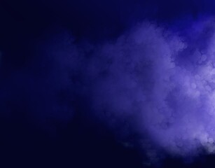 abstract smoke cloud background on dark background