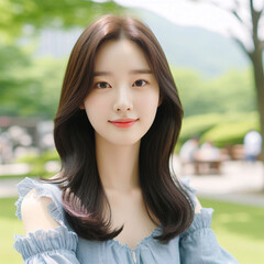 Beautiful Asian(Korea) woman	