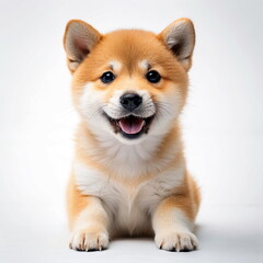 Obraz premium 柴犬、子犬、動物、shiba