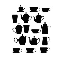 set of coffee cups . some beautiful cup set.