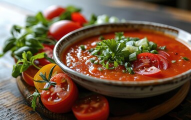 Chilled Gazpacho Medley Soup