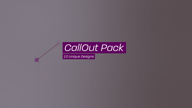 Info CallOuts Compilation With Control Panels