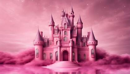Obraz premium fairy tale castle