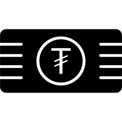 Obraz premium Mongolia Tughrik currency Icon
