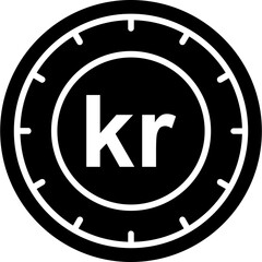 Norway Krone Coin Icon