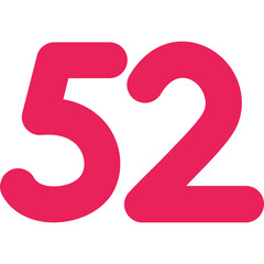 Fifty two Icon