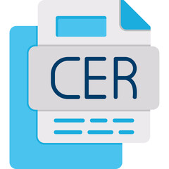 Cer File Icon