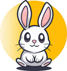 Obraz premium Bunny rabbit illustration