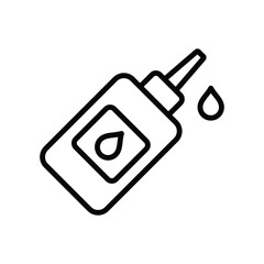 sewing oil icon vector design template simple and clean