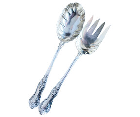 Image of Classic Vintage Spoon and Fork