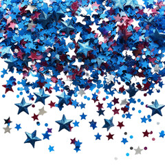 Vector confetti png. Multi-colored tinsel, confetti fall from the sky on a transparent background. Multicolored confetti png. holiday, birthday.