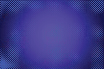The abstract halftone background consists of different dots.	