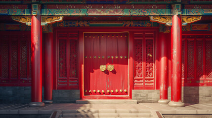 Chinese ancient door