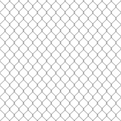 Fototapeta premium Wire netting stock illustration.