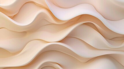 Obraz premium Beige color background. Silk fabric texture.