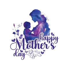 Happy Mother's Day typography t shirt design, mom abstract t shirt design