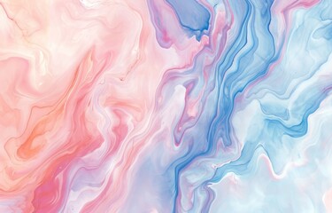 Pastel marble background. Fluid painting abstract texture - obrazy, fototapety, plakaty