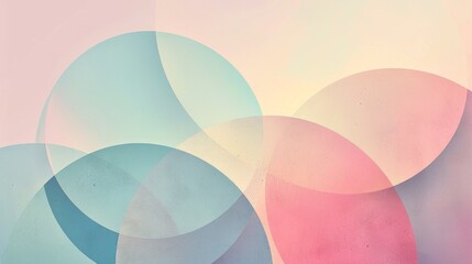 Colorful geometric background with fluid shapes