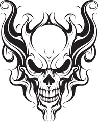 Fractal Fury Black Icon, Entangled Power Labyrinthine Enigma Vector Mark, Path Unfurled