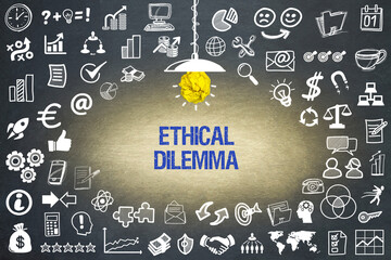 Ethical Dilemma	 - obrazy, fototapety, plakaty