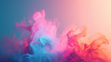 Colorful smoke background. Abstract wallpaper