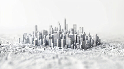 Digital model city