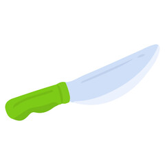 Obraz premium knife cartoon