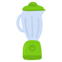 illustration of a blender mixer