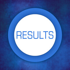 Results Blue Texture Circular White Text 