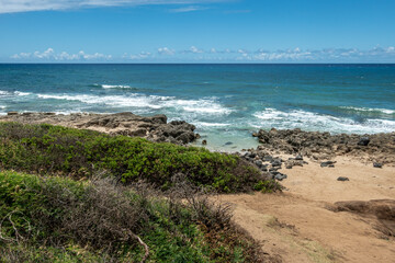 oahu island in hawaii northshore ocean scenes