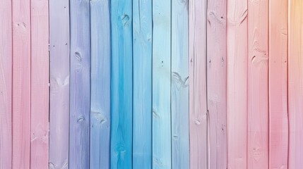 Rainbow painted old wooden background