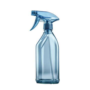 Spray Bottle Isolated On White  Transparent Background