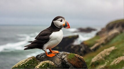 Atlantic puffin or common puffin
