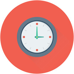 Clock Vector Icon