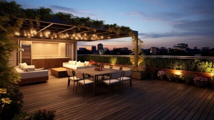 Fototapeta premium Terrace Design Ideas