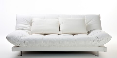 White background sofa bed