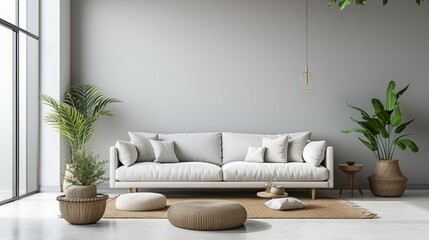 Design a Minimalistic Modern Living Room with Scandinavian Flair Create a stunning living room