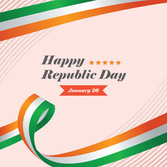 Happy Republic Day background 