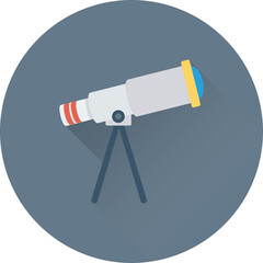 Telescope Vector Icon