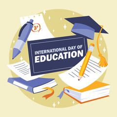 International day of education background