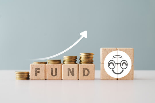 Money saving for retirement,.planning of saving and investment for expense after retire life. Pension insurance, senior business, life insurance and support seniors concept